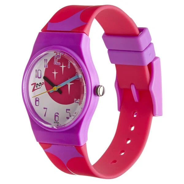 Zoop Analog Watch for Girls Kids, from House of Titan c3028pp08 - KRISHNA WATCH COMPANY