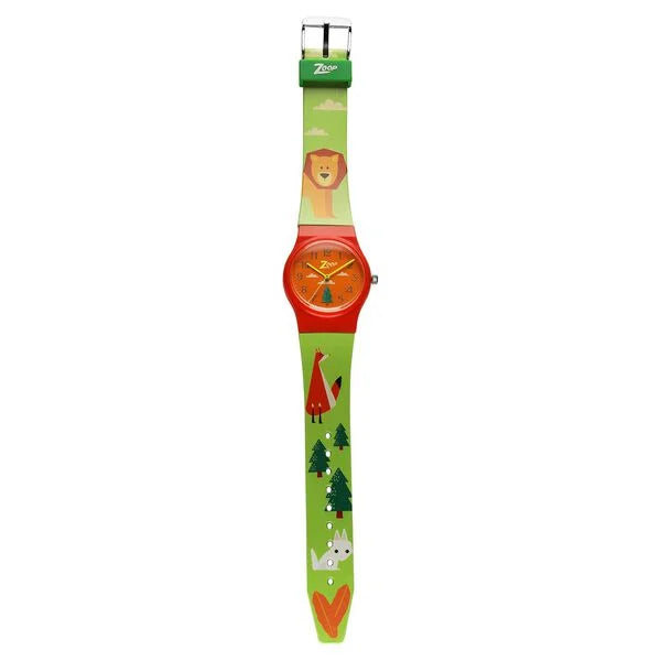 Zoop By Titan Quartz Analog Red Dial Plastic Strap Watch for Kids 3028pp12w - KRISHNA WATCH COMPANY