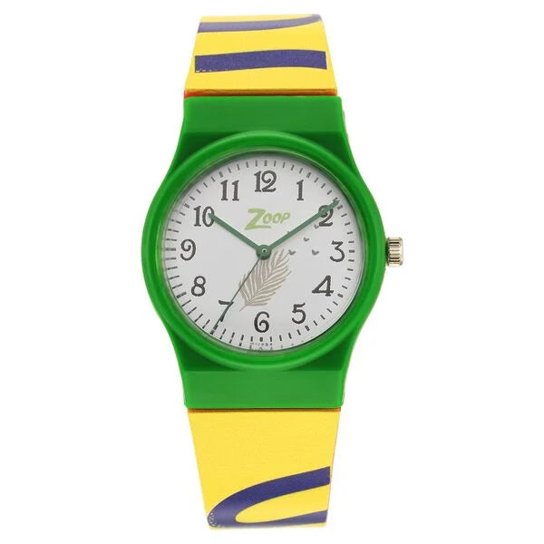 Zoop By Titan Quartz Analog White Dial Plastic Strap Watch for Kids nsc3028pp13w - KRISHNA WATCH COMPANY