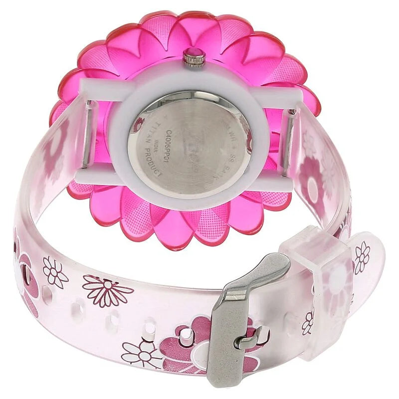 Zoop By Titan Quartz Analog Silver Dial Plastic Strap Watch for Kids 4005PP01 - KRISHNA WATCH COMPANY