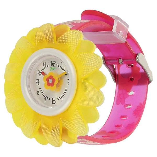 Zoop By Titan Quartz Analog Silver Dial PU Strap Watch for Kids nsc4005pp03 - KRISHNA WATCH COMPANY