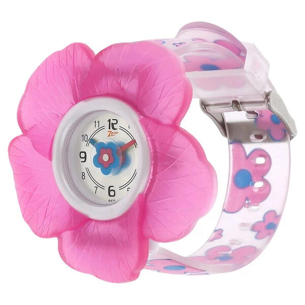 Zoop By Titan Quartz Analog Silver Dial PU Strap Watch for Kids 4006pp02 - KRISHNA WATCH COMPANY