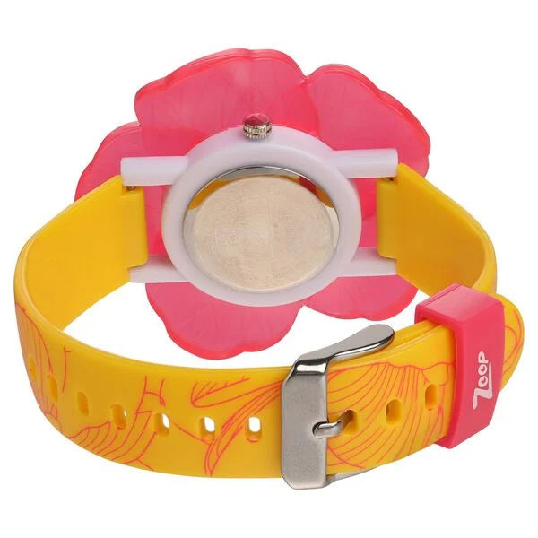 Zoop By Titan Quartz Analog Multicoloured Dial PU Strap Watch for Kids nsc4006pp05 - KRISHNA WATCH COMPANY