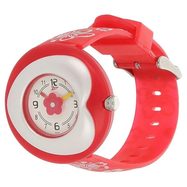 Zoop By Titan Quartz Analog Silver Dial Plastic Strap Watch for Kids 4007pp01