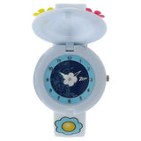 Zoop By Titan Quartz Analog Blue Dial PU Strap Watch for Kids nsc4032pp02