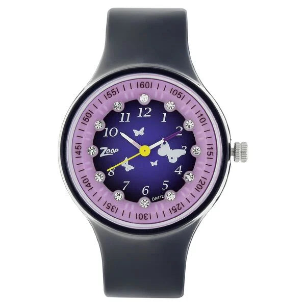 Zoop By Titan Quartz Analog Multicoloured Dial PU Strap Watch for Kids 4038pp01w - KRISHNA WATCH COMPANY