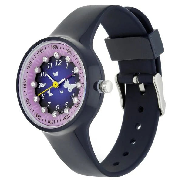 Zoop By Titan Quartz Analog Multicoloured Dial PU Strap Watch for Kids 4038pp01w - KRISHNA WATCH COMPANY