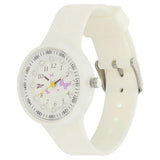 Zoop By Titan Quartz Analog White Dial PU Strap Watch for Kids 4038pp02w