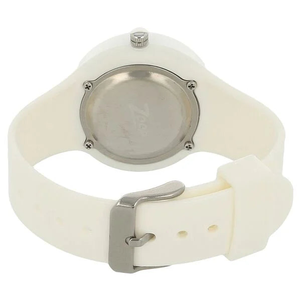 Zoop By Titan Quartz Analog White Dial PU Strap Watch for Kids - 4038PP02W - KRISHNA WATCH COMPANY