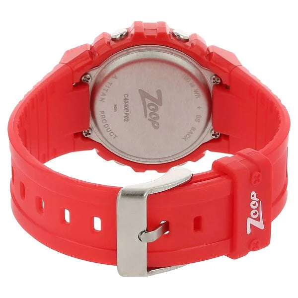 Zoop By Titan Digital Dial PU Strap Watch for Kids 4040pp02 - KRISHNA WATCH COMPANY