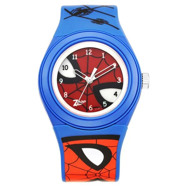Zoop Marvel Spiderman Analog Watch for Boys Kids, from House of Titan - C4048PP47 - KRISHNA WATCH COMPANY