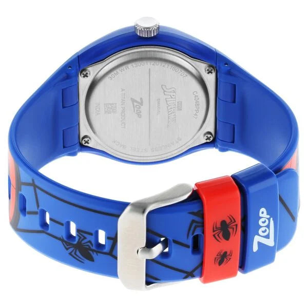 Zoop Marvel Spiderman Analog Watch for Boys Kids, from House of Titan - C4048PP47 - KRISHNA WATCH COMPANY