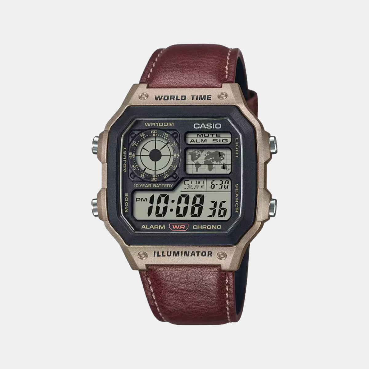 Casio ROYALE Youth - AE1200WHL-5AVDF - D383 - KRISHNA WATCH COMPANY