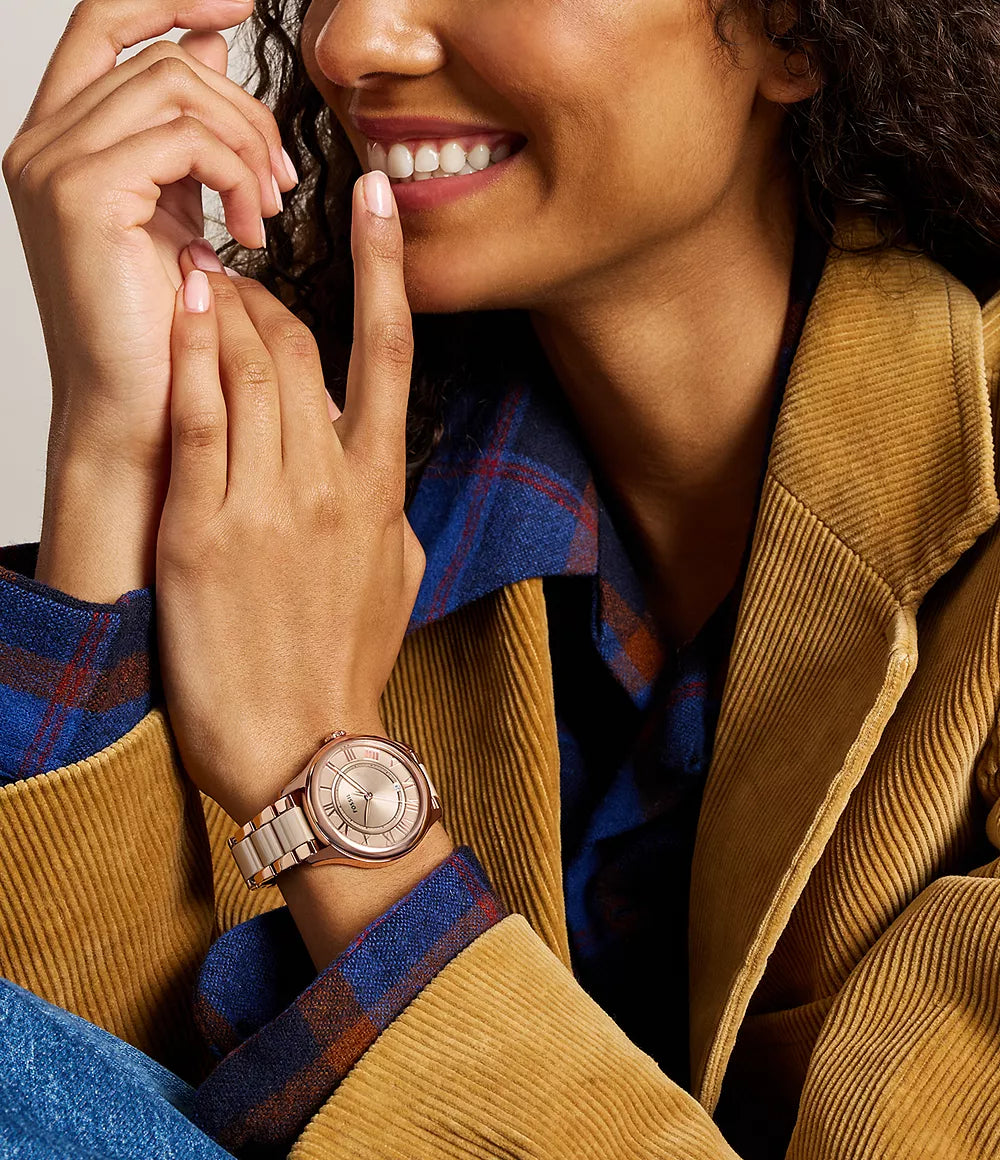 Fossil Gilmore Rose Gold Watches - CE1133 - KRISHNA WATCH COMPANY