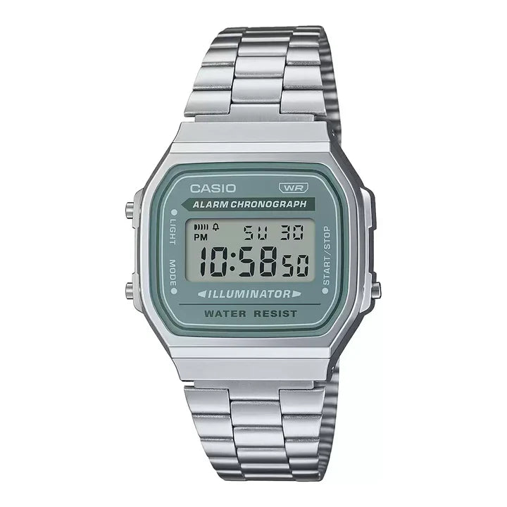 CASIOvintage digital A168WA-3AYDF - D330 - KRISHNA WATCH COMPANY