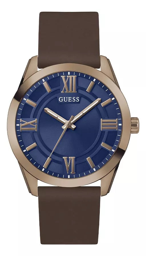 GUESS Mens Brown Tone Analog Watch GW0894G3 - KRISHNA WATCH COMPANY