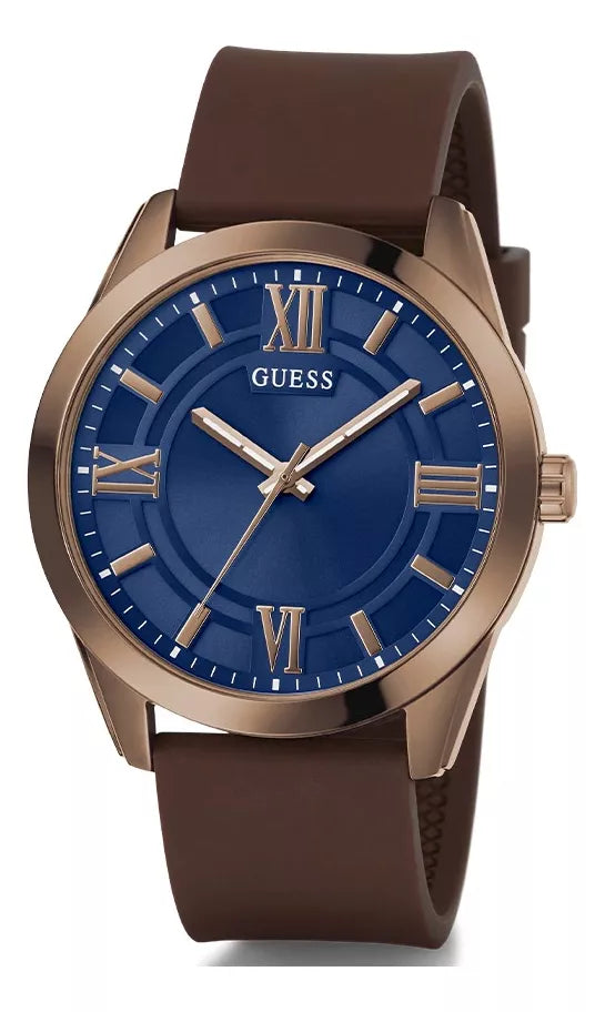 GUESS Mens Brown Tone Analog Watch GW0894G3 - KRISHNA WATCH COMPANY