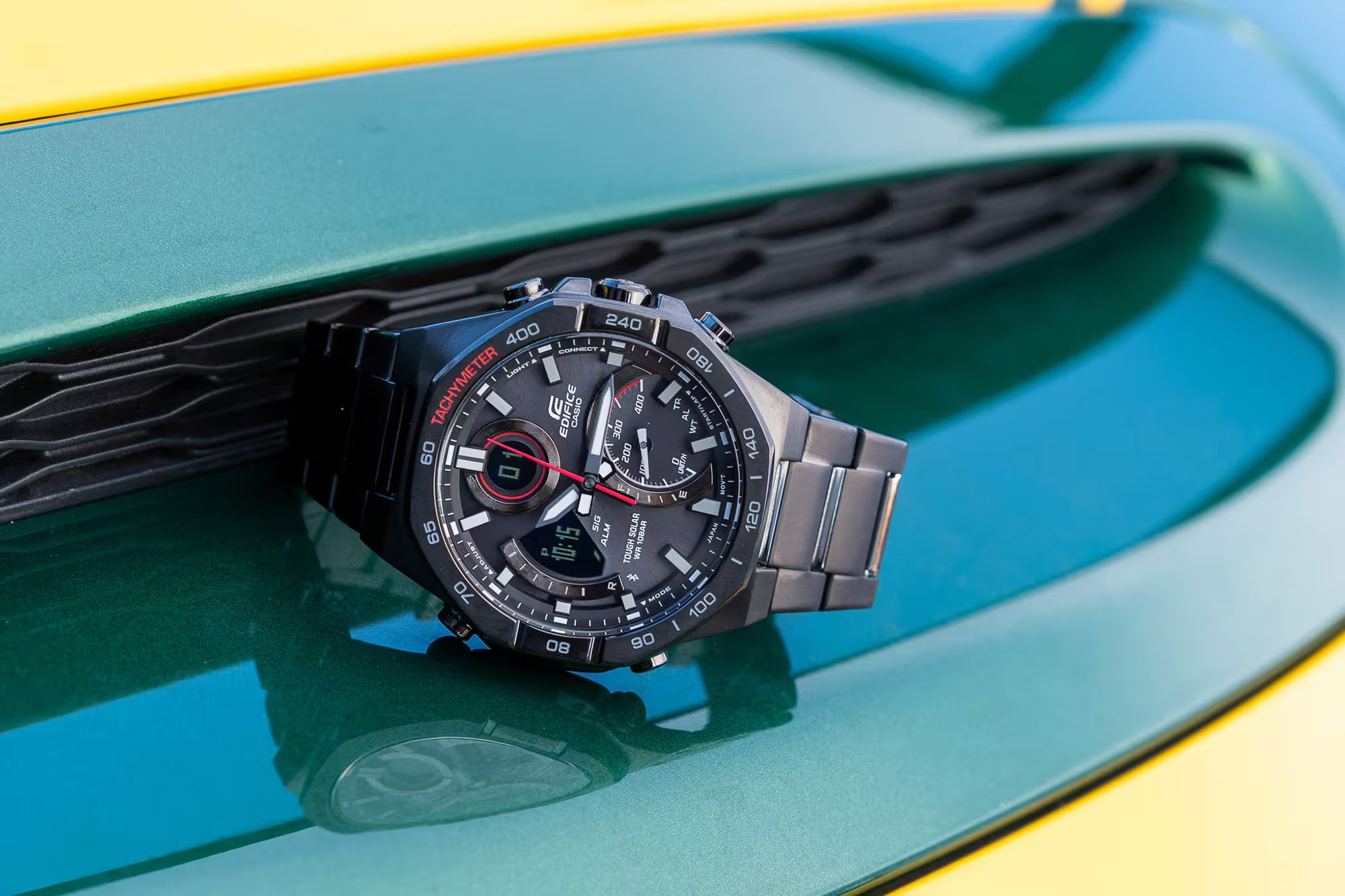 CASIO EDIFICE Solar Powered Men's Watch EDIFICE ECB-950DC-1ADF - EX556 - KRISHNA WATCH COMPANY