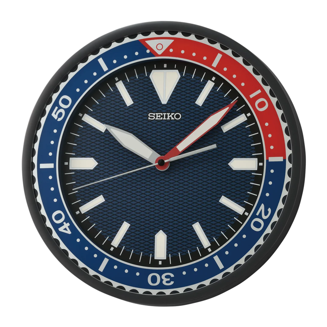 Seiko Contemporary Clock D200With Lumibrite Markers QXA791JN - KRISHNA WATCH COMPANY