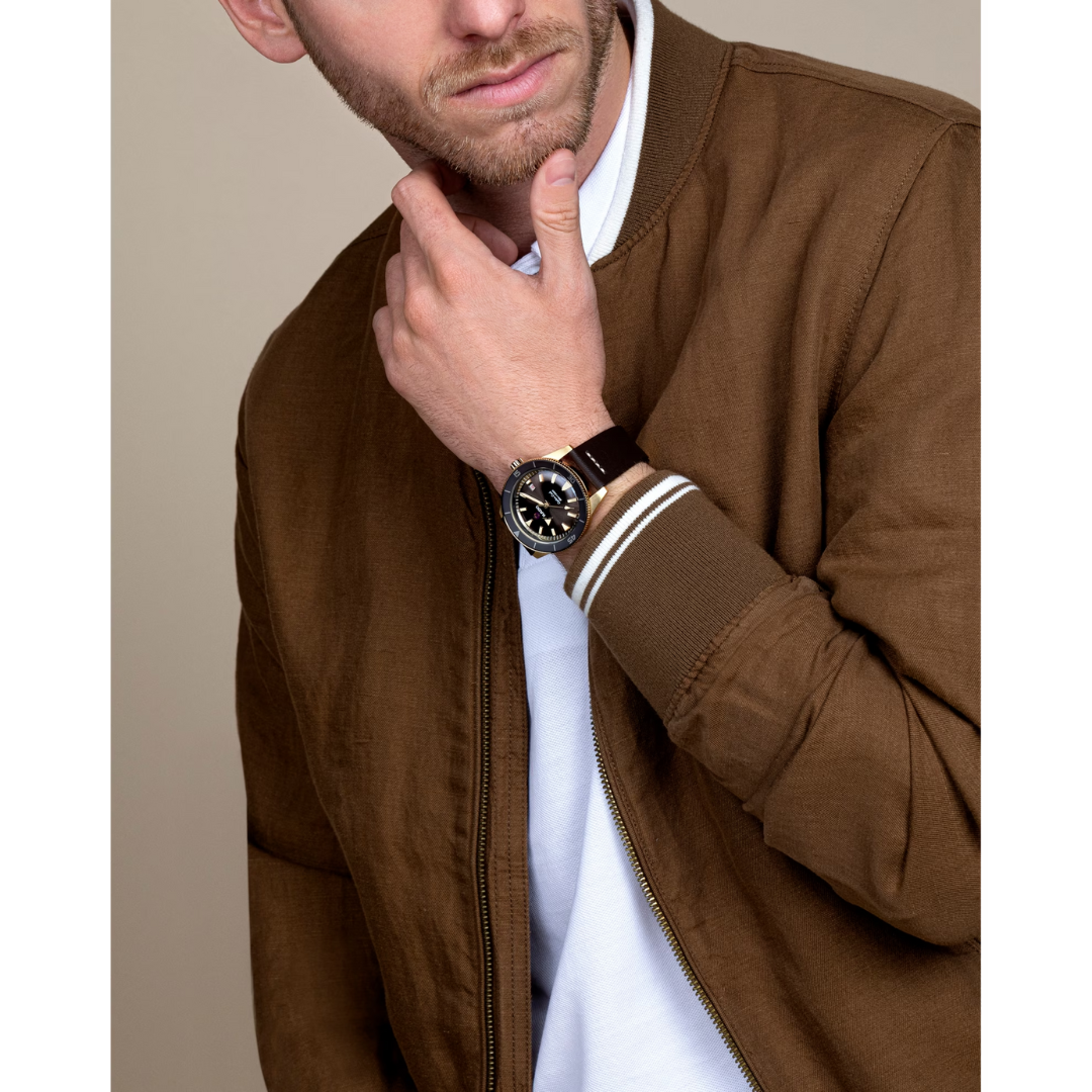 RADO Captain Cook Automatic Bronze R32504306 - KRISHNA WATCH COMPANY