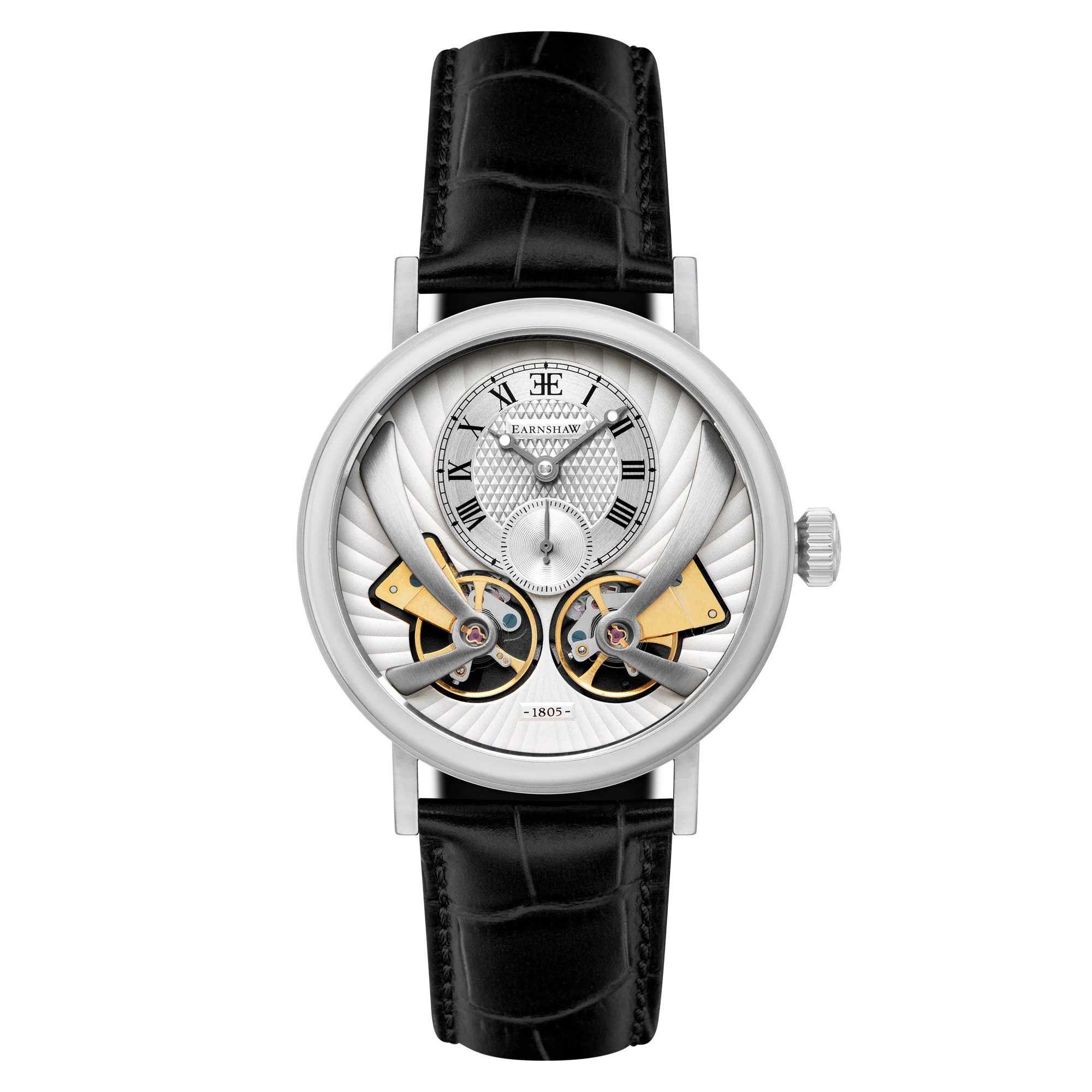 EARNSHAW Beaufort Anatolia Skeleton Automatic 40 Jewels Watch for Men ES-8059-01 - KRISHNA WATCH COMPANY