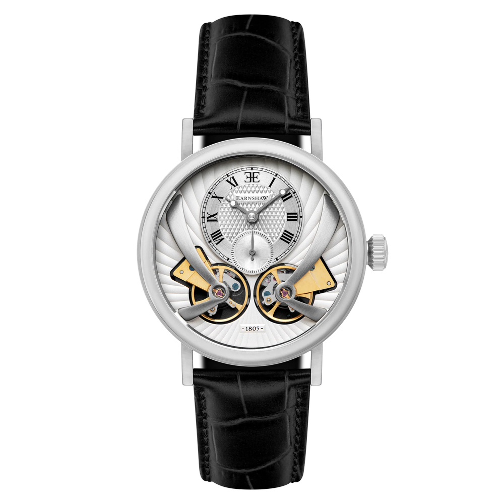 EARNSHAW Beaufort Anatolia Skeleton Automatic 40 Jewels Watch for Men ES-8059-01 - KRISHNA WATCH COMPANY
