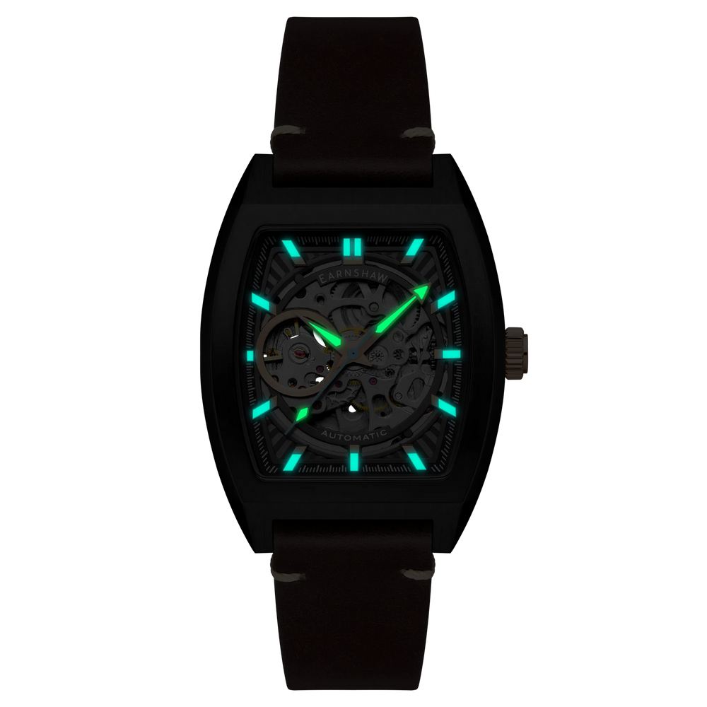Earnshaw Wellington Grey Dial Men's Watch - ES-8302-03 - KRISHNA WATCH COMPANY