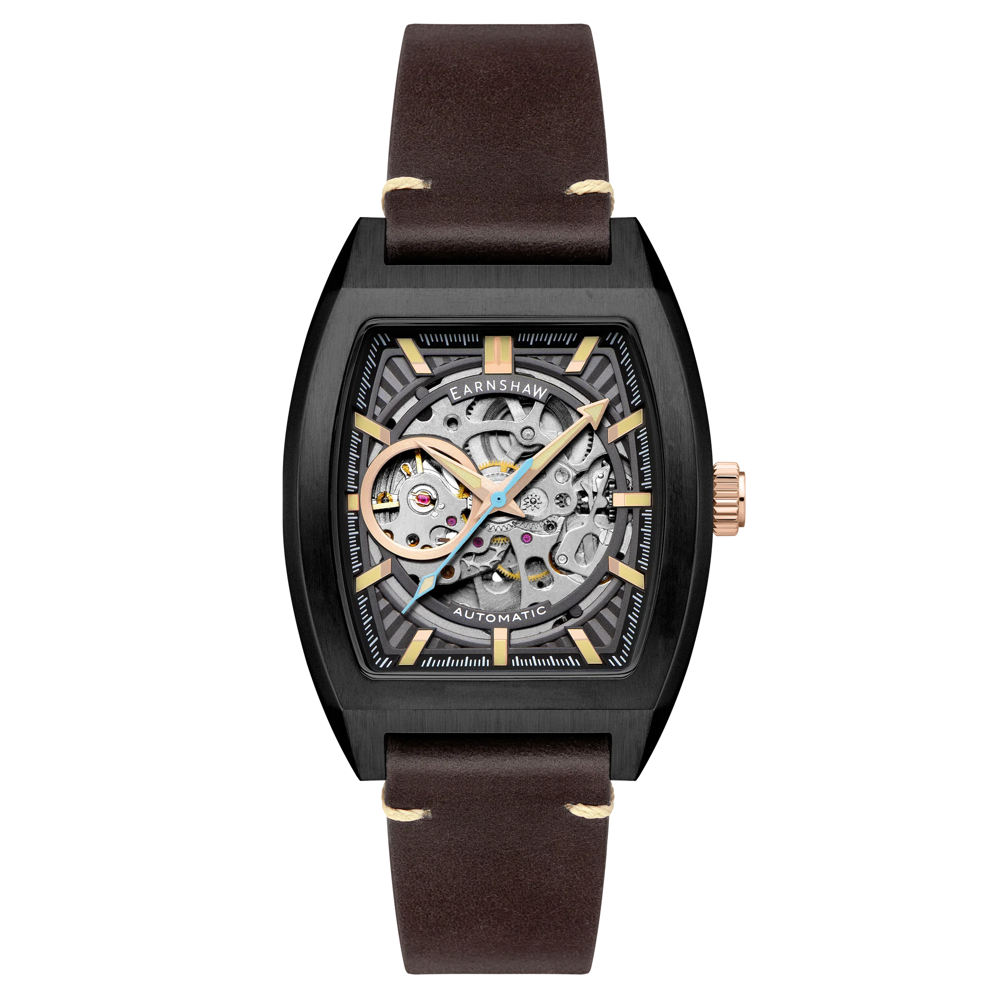 Earnshaw Wellington Grey Dial Men's Watch - ES-8302-03 - KRISHNA WATCH COMPANY