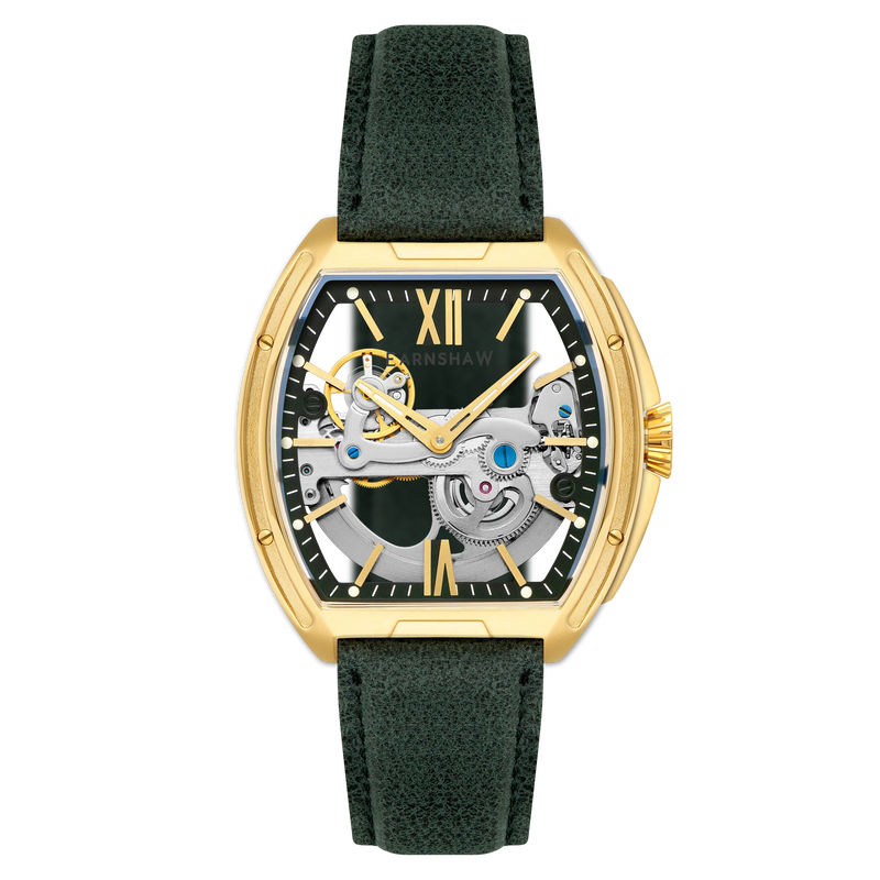 Earnshaw Knightsbridge Green Dial Men's Watch - ES-8316-02 - KRISHNA WATCH COMPANY