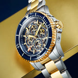 Earnshaw Admiral Duncan Triple Calendar Skeleton Automatic - ES-8320-44 - KRISHNA WATCH COMPANY