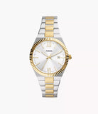 Scarlette Three-Hand Date Two-Tone Stainless Steel Watch ES5259
