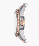 Fossil Blue Dive Three-Hand Two-Tone Stainless Steel Watch ES5348