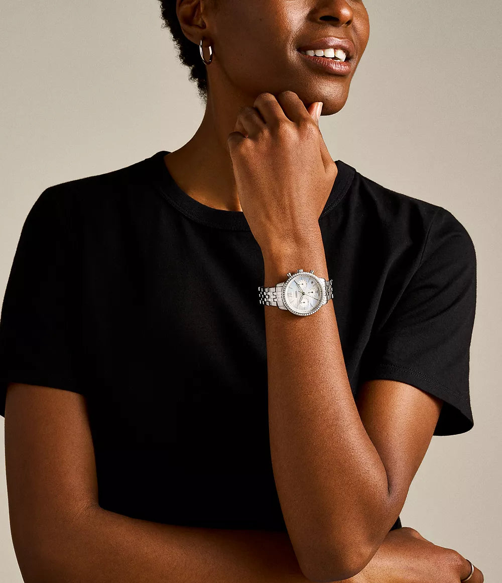 Fossil Neutra Analog Watch for Women ES5357 - KRISHNA WATCH COMPANY