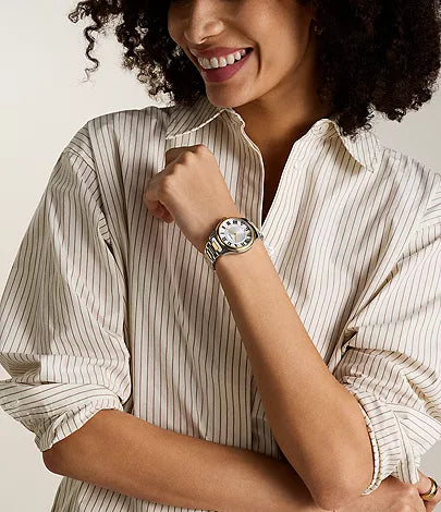 Fossil Analog Silver Dial Women's Watch - ES5396 - KRISHNA WATCH COMPANY