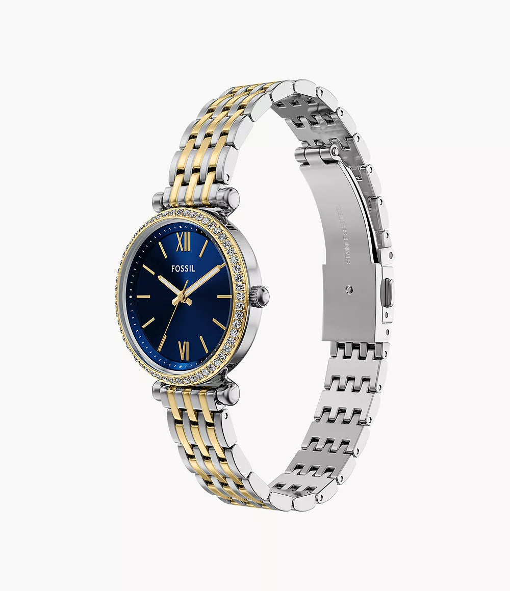Fossil Carlie Analog Watch For Women ES5438 - KRISHNA WATCH COMPANY