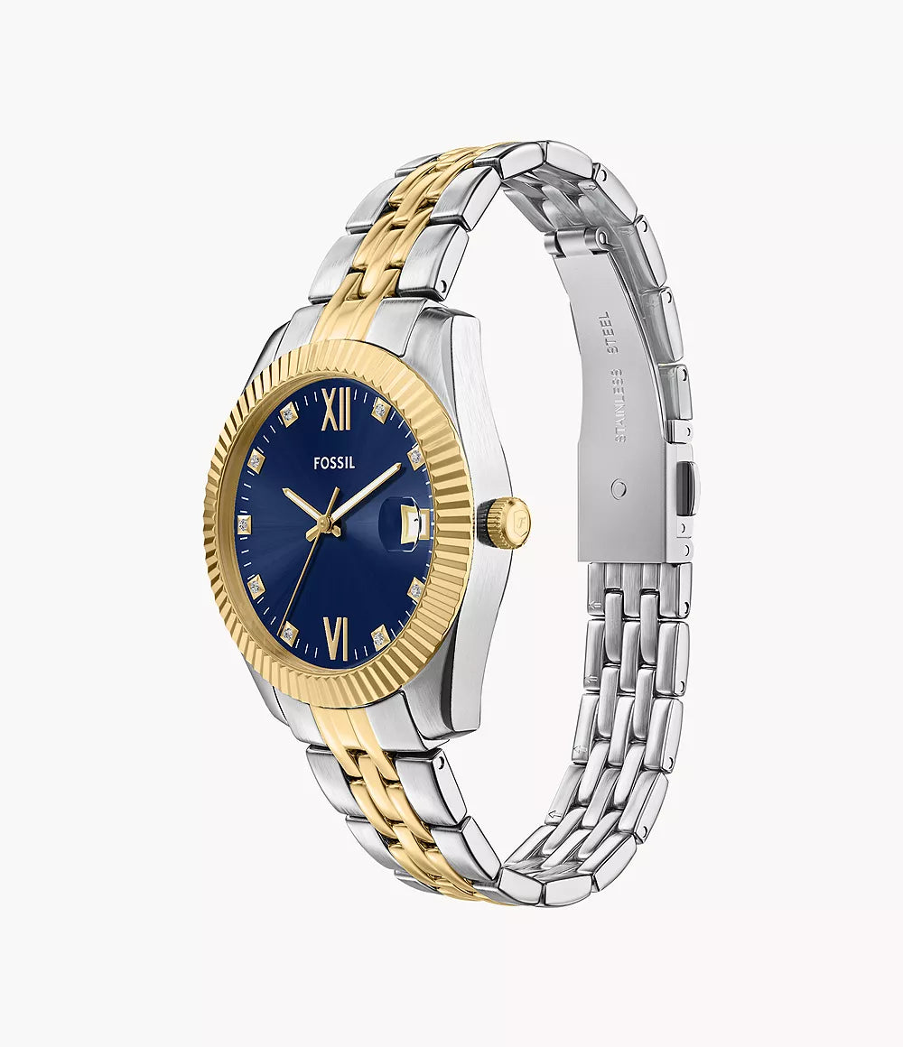 Fossil Scarlette Quartz Women 32 mm ES5443 - KRISHNA WATCH COMPANY