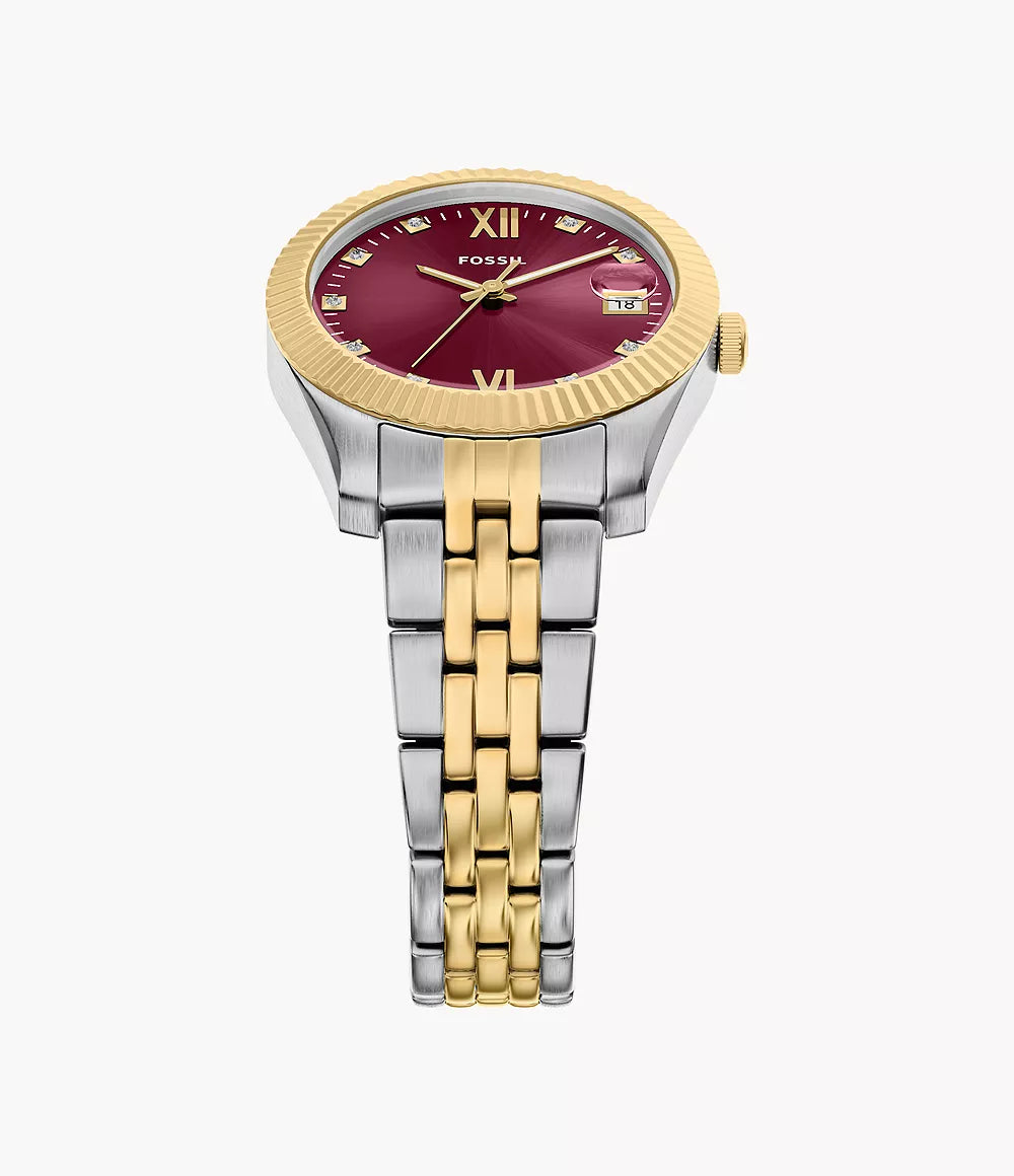 Fossil Scarlette Quartz Women 32 mm ES5461 - KRISHNA WATCH COMPANY