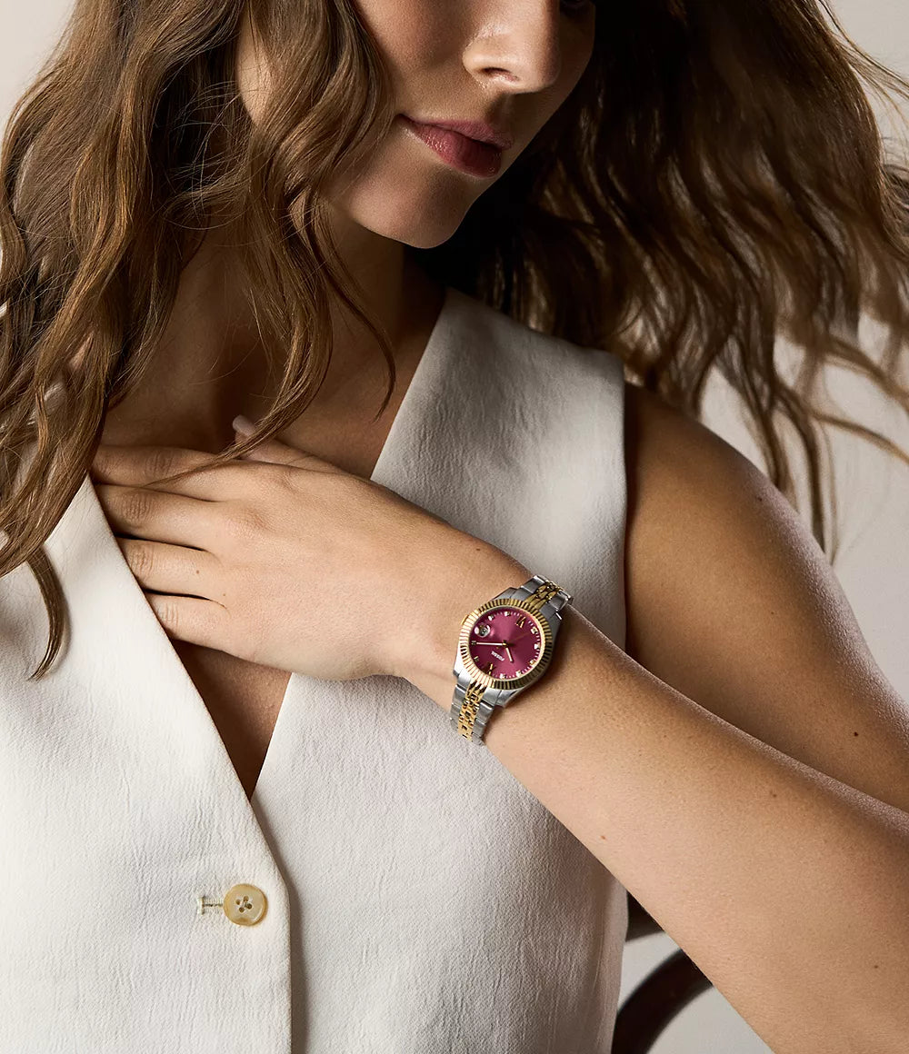 Fossil Scarlette Quartz Women 32 mm ES5461 - KRISHNA WATCH COMPANY