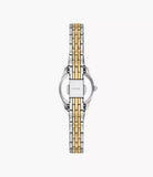 Fossil Scarlette Mini 20mm Three-Hand Stainless Steel Watch ES5473