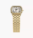 Fossil Harlow 27mm Three-Hand Gold-Tone Stainless Steel Watch ES5489