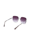 Fcuk Womens Rimless Non-Polarized Rimless Sunglasses FC 7622 C2