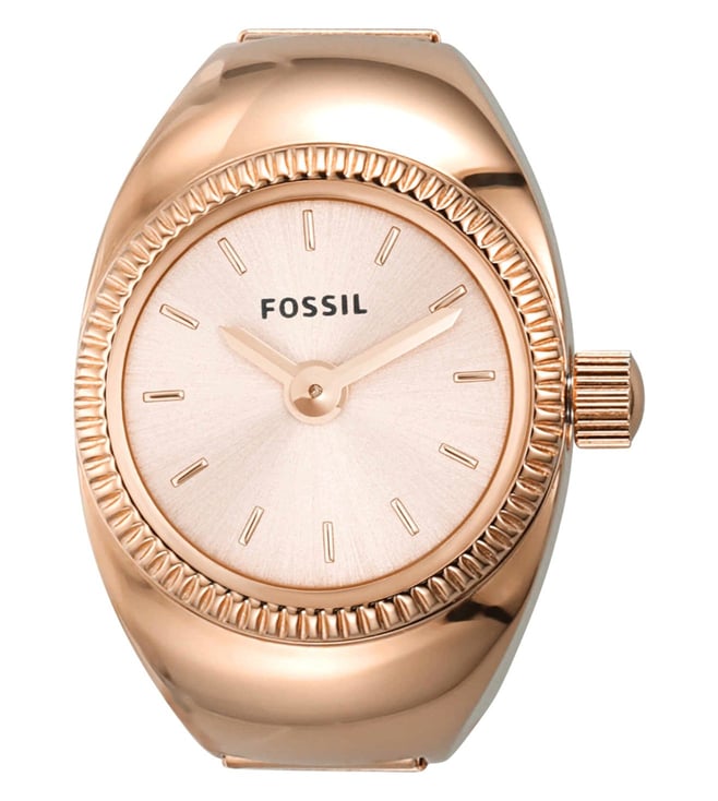 FOSSIL Ring Watch Rose Gold - ES5247 - KRISHNA WATCH COMPANY