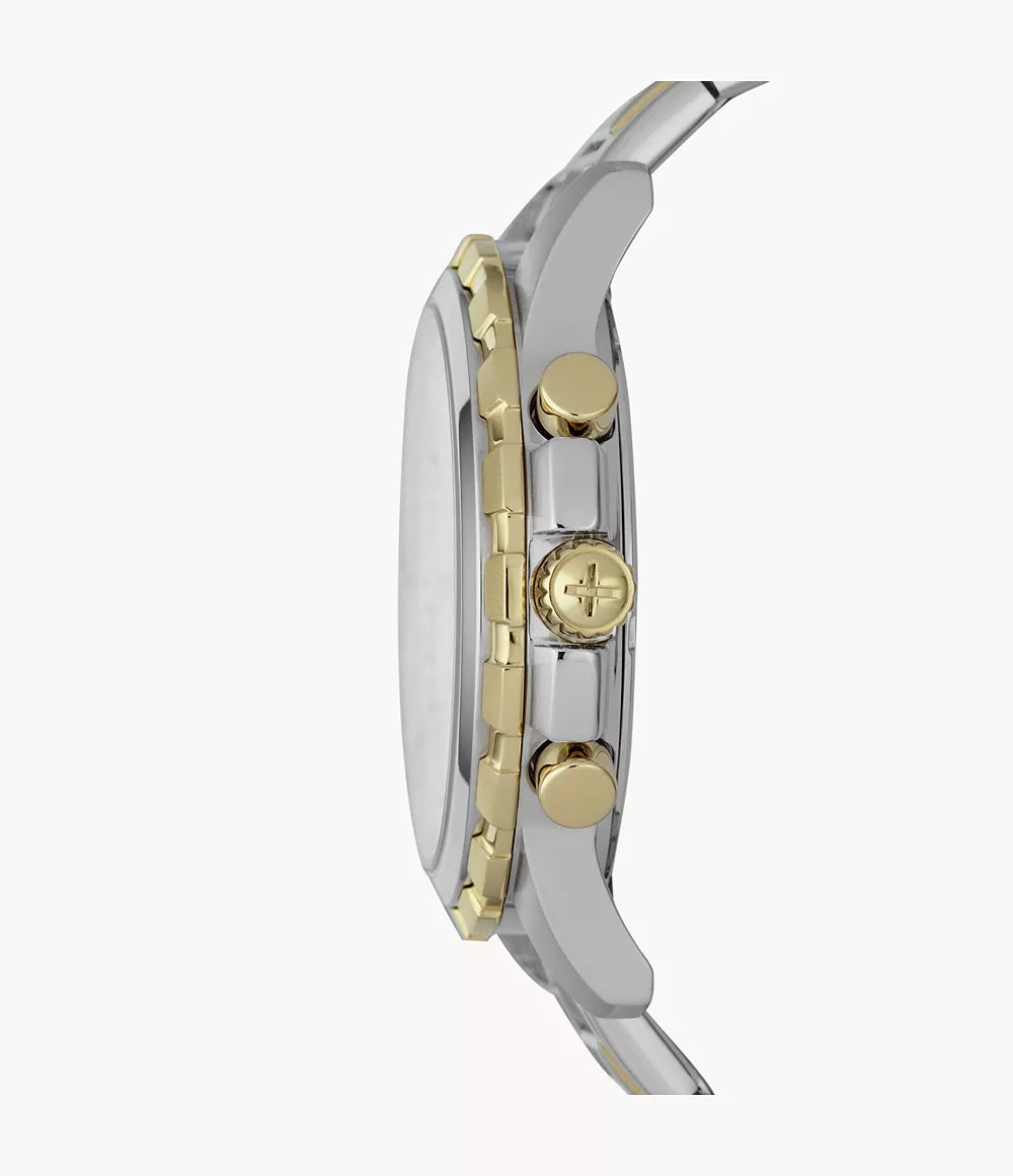 FOSSIL Dean Chronograph Stainless Steel Watch - FS4795 - KRISHNA WATCH COMPANY