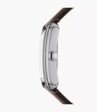 Carraway Three-Hand Brown Leather Watch FS6012