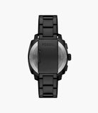 Fossil Machine Chronograph Black Stainless Steel Watch - FS6097