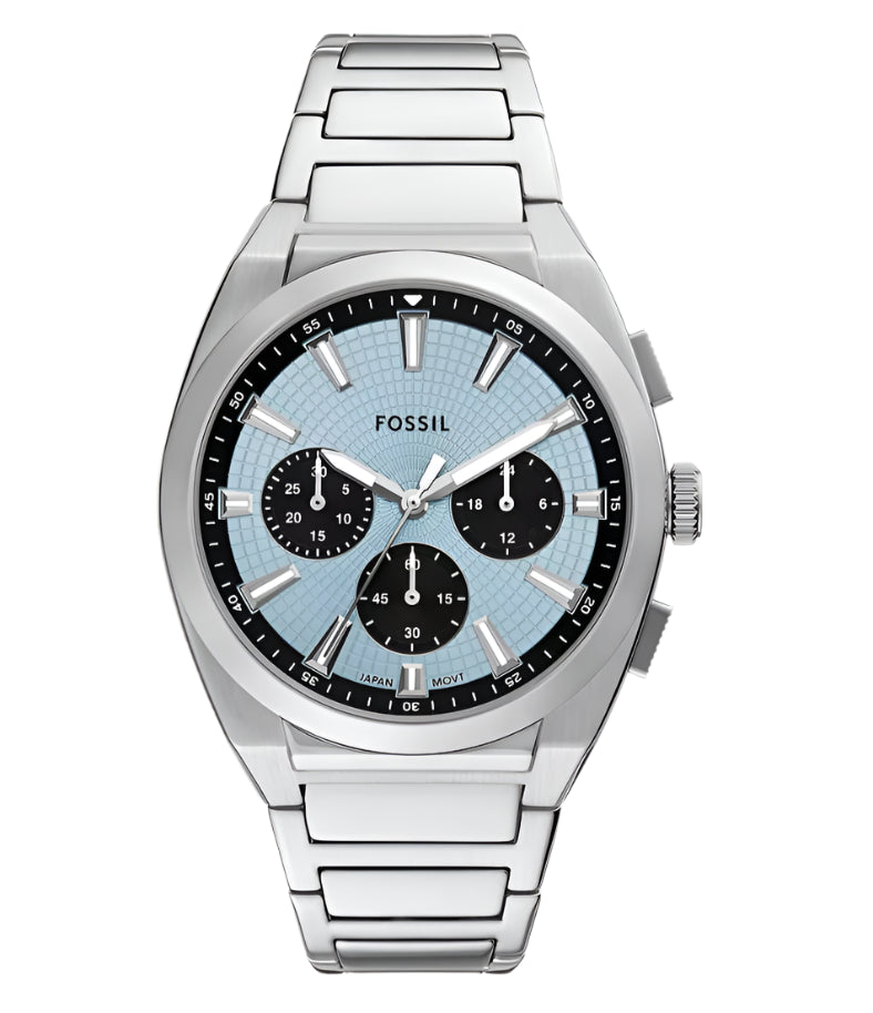 Fossil Everett Chronograph Stainless Steel Watch FS6105 - KRISHNA WATCH COMPANY