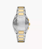 Fossil Everett Chronograph Two-Tone Stainless Steel Watch - FS6106 - KRISHNA WATCH COMPANY