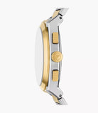 Fossil Everett Chronograph Two-Tone Stainless Steel Watch - FS6106 - KRISHNA WATCH COMPANY