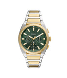 Fossil Everett Chronograph Two-Tone Stainless Steel Watch - FS6106 - KRISHNA WATCH COMPANY