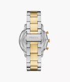 Fossil Neutra Chronograph Two-Tone Stainless Steel Watch - FS6112